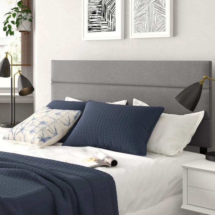 Zipcode Design™ Farmersville Upholstered Headboard & Reviews Wayfair